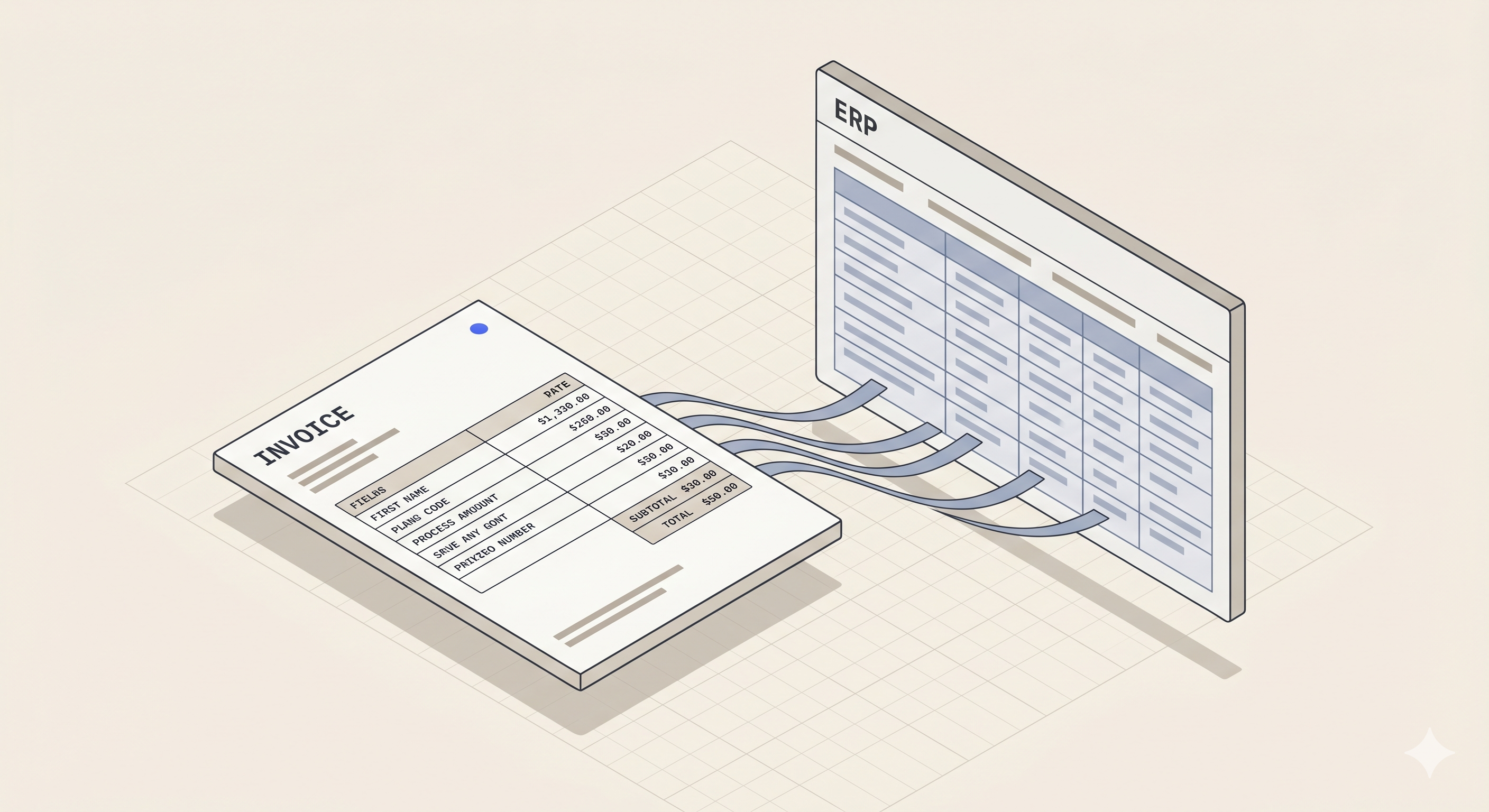 ERP sync